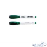 Whiteboard-Marker mit Löscher Grün