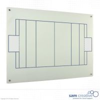 Whiteboard Glas Solid Wasserpolo 45x60 cm