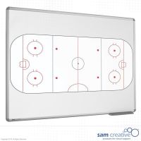 Whiteboard Eishockey 45x60 cm