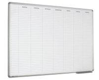 Whiteboard Wochenplaner 1-Woche Mo-So 120x180 cm