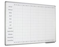 Whiteboard Jahresplaner Mo-Fr 45x60 cm