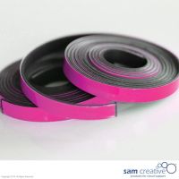 Whiteboard Magnetband 5mm Pink, 2x 100cm